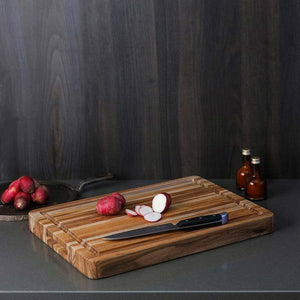 Proteak Edge Grain Carving Board with Juice Canal