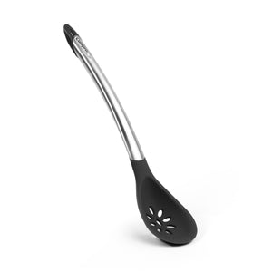 Cuisipro Silicone Slotted Spoon Black