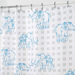 Fabric Shower Curtain - Elephant