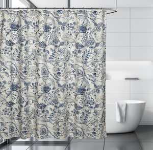 Fabric Shower Curtain - Georgian Garden