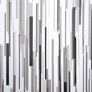 Fabric Shower Curtain - Greyscale