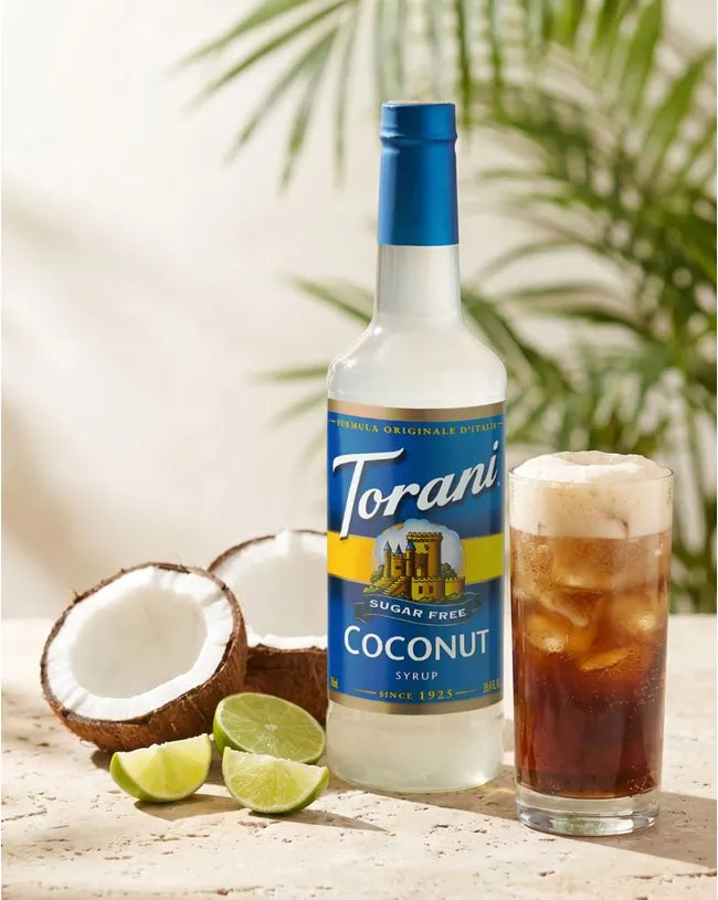 Torani Lime in the Coconut Dirty Soda