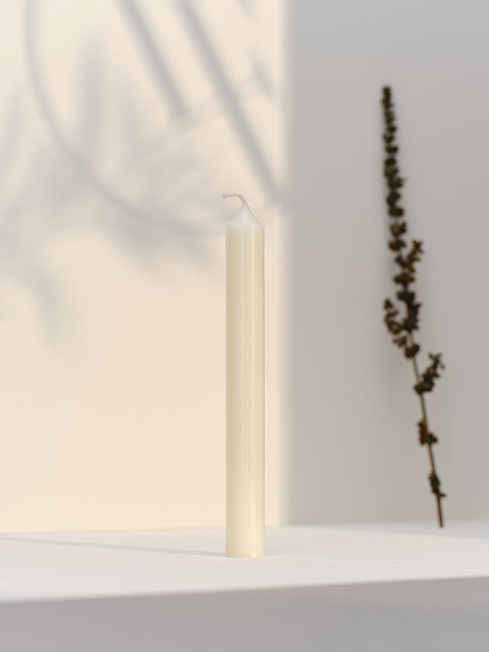Dinner Candle 8" Ivory