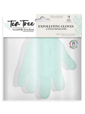 Exfoliating Gloves - Tea Tree