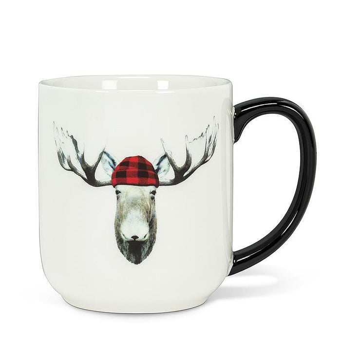 Moose Mug - 18oz Red