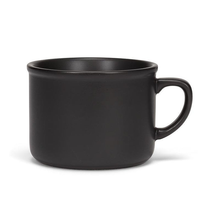 Cappuccino Cup Matte Black