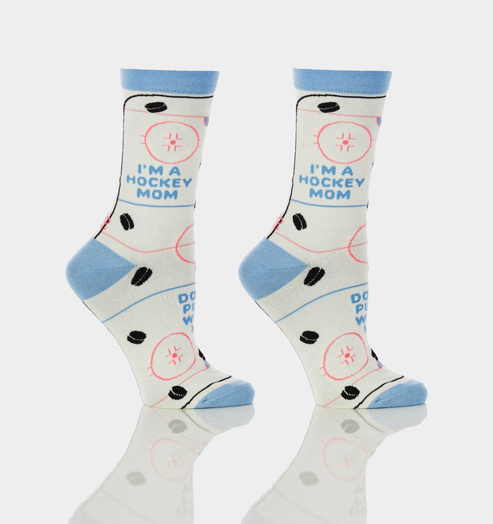 Women's Socks "I'm a Hockey Mom"