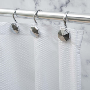 Shower Curtain Hooks Alta - Chrome