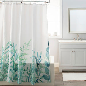 Fabric Shower Curtain - Agave