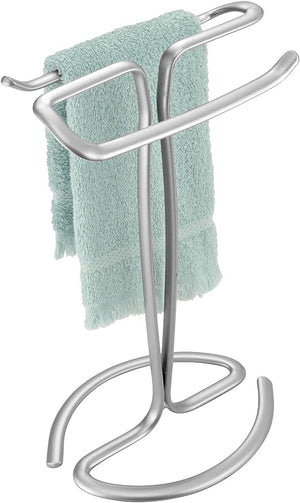 Inter Design Axis Tip Towel Holder Satin