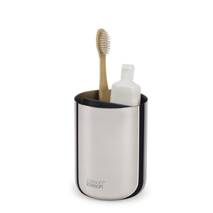 Toothbrush Caddy - Stainless-steel Finish