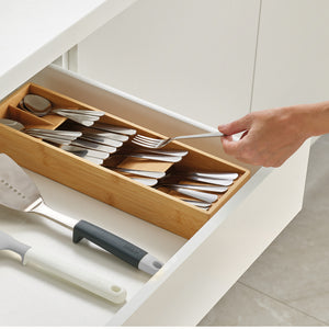 Joseph Joseph Cutlery Organizer Bamboo