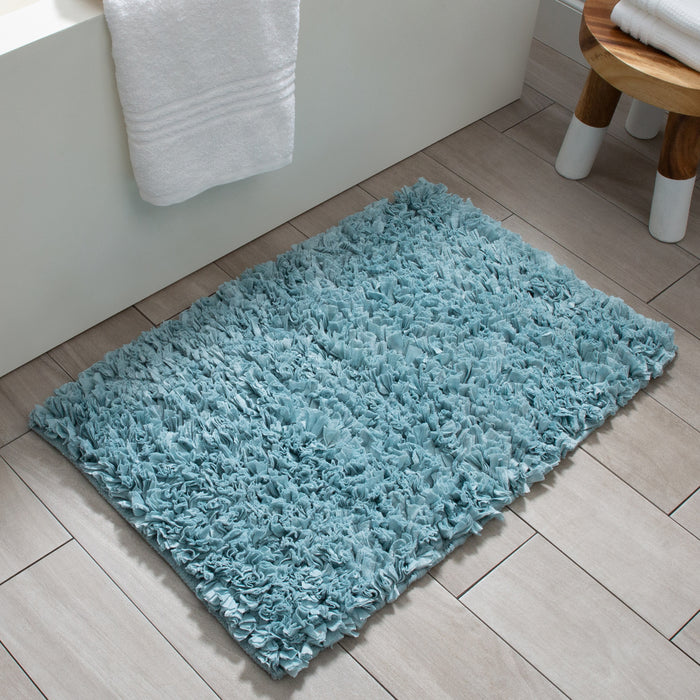 Bath Mat - Petal Blue