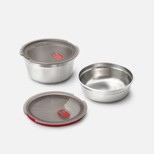 Black & Blum Steel Food Bowl (Multiple Sizes)