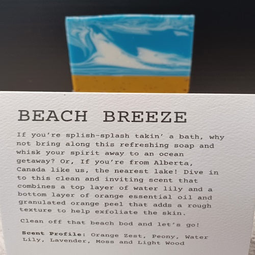 Beach Breeze Soap Bar