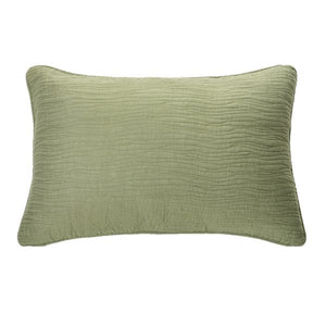 Quilt & Sham Set - Jazzy Solid Green