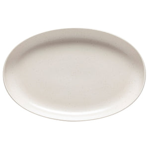 Casafina Pacifica Oval Platter, Vanilla