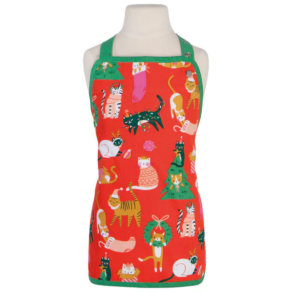 Children's Apron Let it Meow