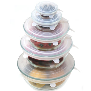 Silicone Stretch Lids 5 pack