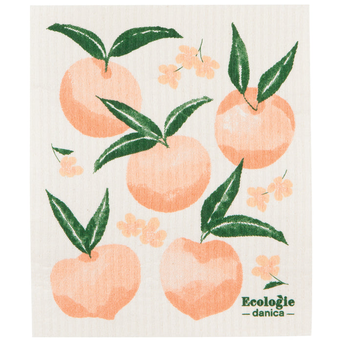 Swedish Dish Cloth - Peaches