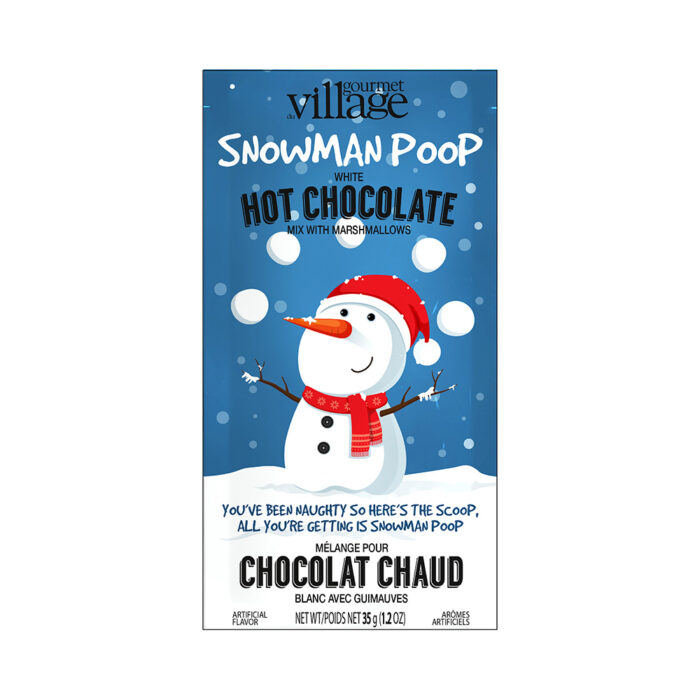 Gourmet du Village Hot Chocolate SNOWMAN POOP