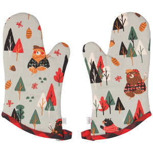 Oven Mitt Set - Lumberjack