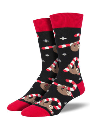Men's Socks "Merry Slothmas"