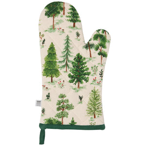 Oven Mitt Set - Woodland Spruce