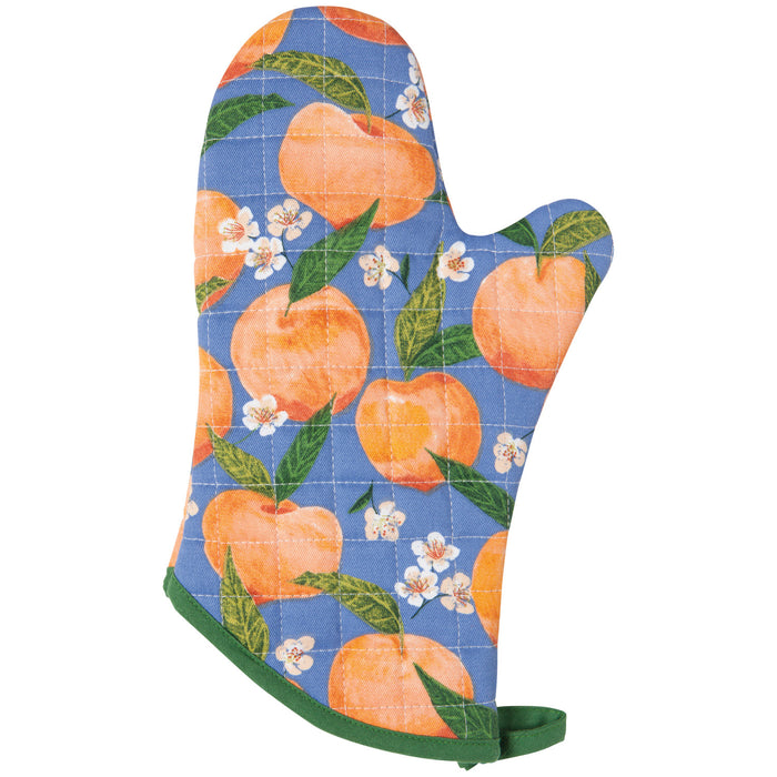 Oven Mitt Set - Peaches