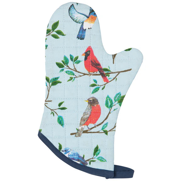 Oven Mitt Set Birdsong