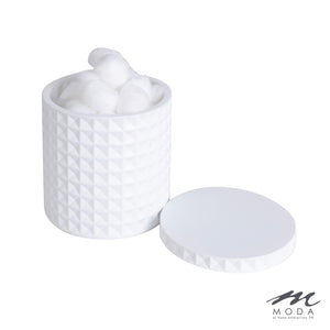 Cotton Jar Braemar - White