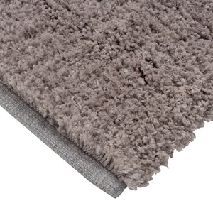 Plush Double Sink Bath Mat, Grey