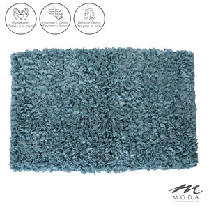 Bath Mat - Petal Blue