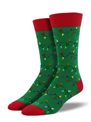 Men's Socks "Christmas Lights"