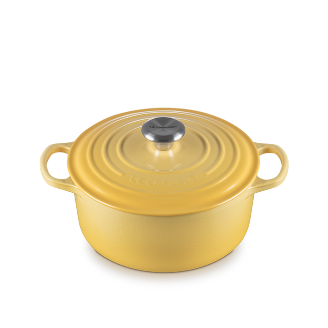 Le Creuset Round French Ovens- Camomille (Multiple Sizes)