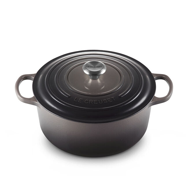 Le Creuset Round French Ovens- Oyster (Multiple Sizes)