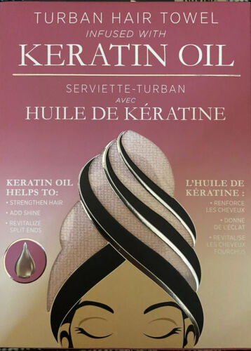 Studio Turban Hair Towel - Keratin Oil