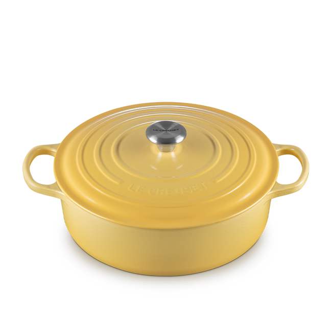 Le Creuset Shallow Round Oven - Camomille