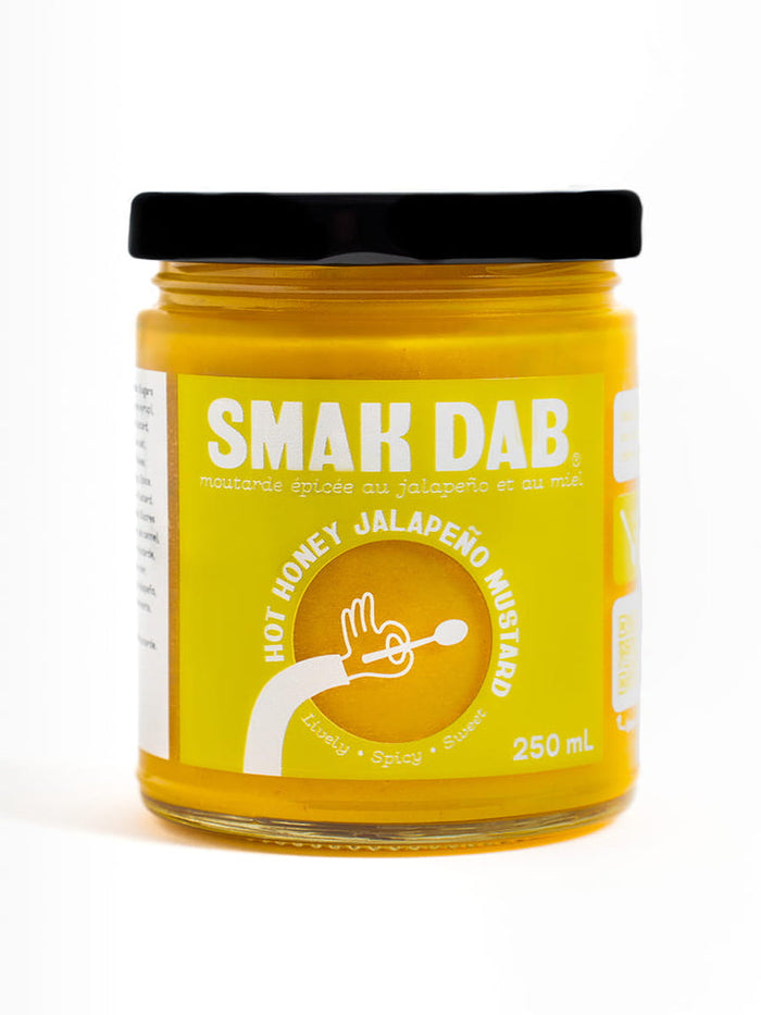 Smak Dab Hot Honey Jalapeño Mustard