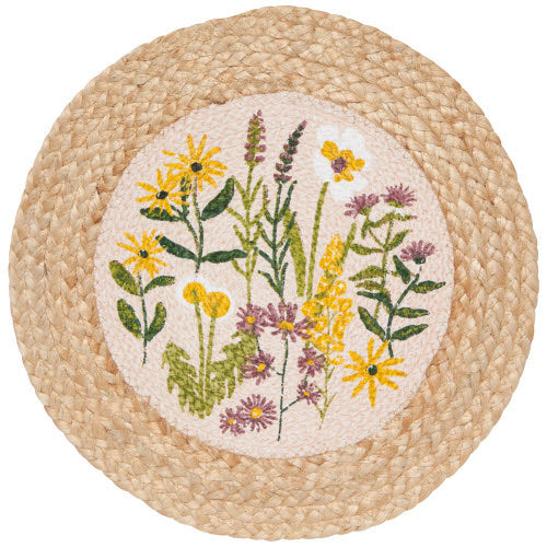 Placemat - Braided Bees & Blossom