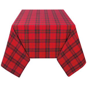 Tablecloths - Plaid Red