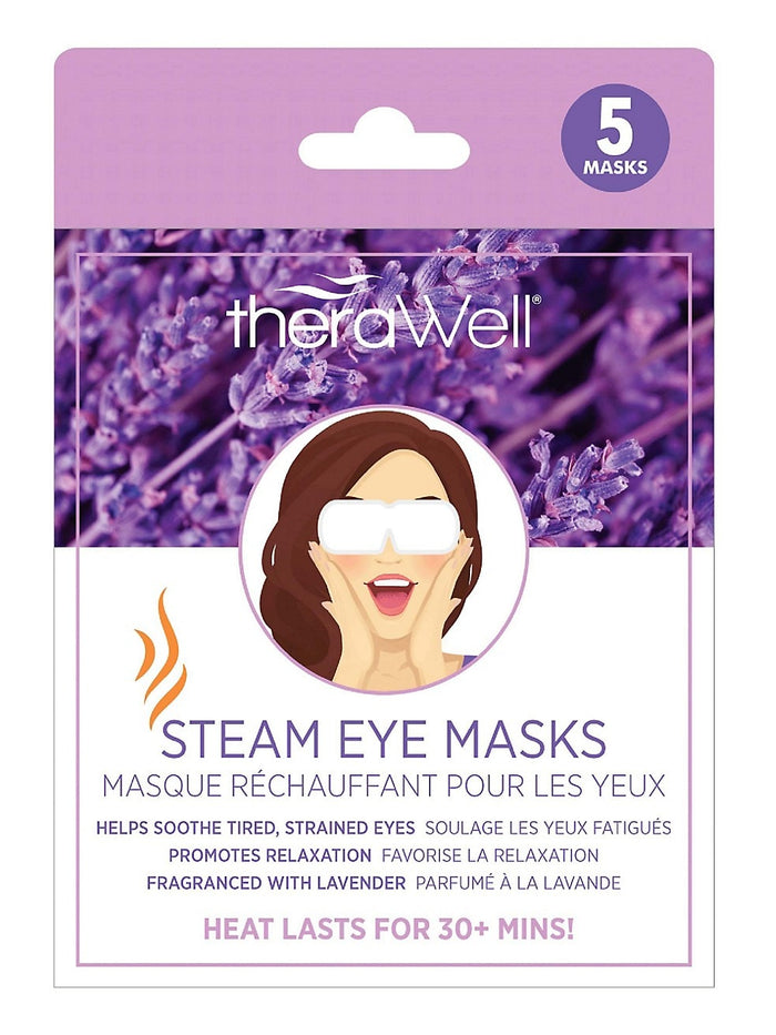 Steam Eye Mask Lavendar Set of 5