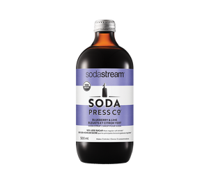 Sodastream Soda Press Organic Syrup - Blueberry & Lime
