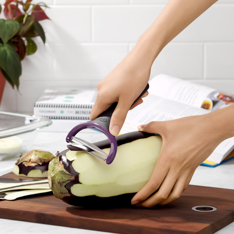 Olive's Kitchen Vegetable Peeler Set – Ergonomic Grip Peelers for