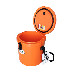 Chilly Moose Harbour Bucket - Blaze Orange (12L)