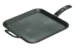 Lodge Cast Iron Square Griddle with Handle