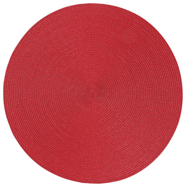 Disko Round Placemat- Red