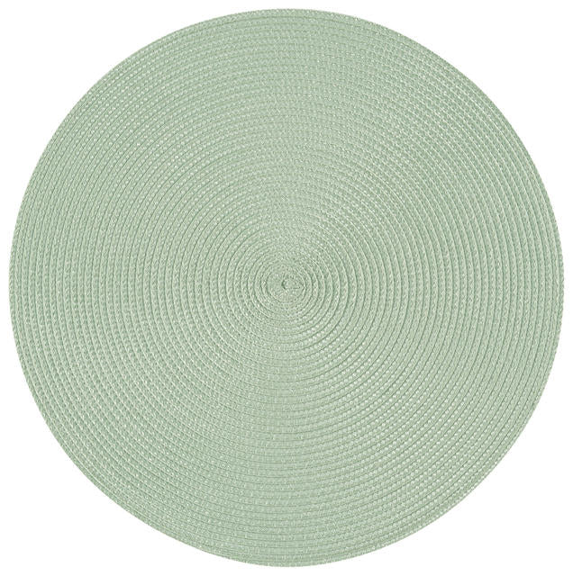 Disko Round Placemat- Aloe Green