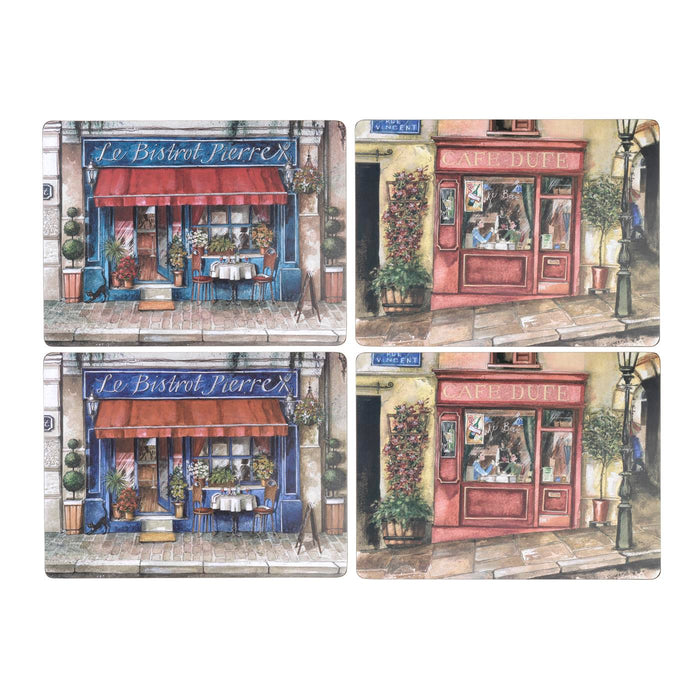 Pimpernel Cafe de Paris Placemats, Set of 4