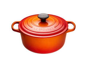 Le Creuset Round French Ovens- Flame (Multiple Sizes)